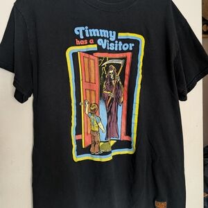 Black Graphic Tee - Short Sleeve